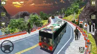 Military Bus: Army Bus Games Screen Shot 0