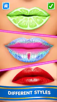 Lip Art Lipstick: Makeup games Screen Shot 1