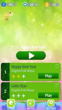 Piano Tiles Green 2 Screen Shot 1