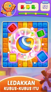 Gingy Blast:Cubes Puzzle Game Screen Shot 18