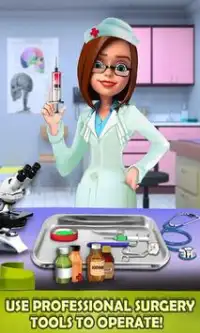 Chirurgie plastique chirurgien er docteur jeux Screen Shot 1