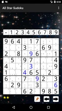 All Star Sudoku Screen Shot 4