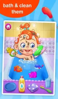 Baby Games: My Newborn Day Care & Babysitting! Screen Shot 8