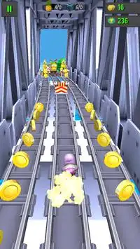 New Subway Dash Surf Evolution Screen Shot 1