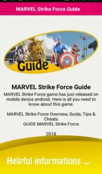 Guide for Marvel Strike Force Screen Shot 7