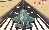 जेट लड़ाकू विमान लैंडिंग सिम्युलेटर 3 डी Screen Shot 1
