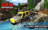 6x6 Spin Offroad Schlammläufer Truck Drive Games Screen Shot 3