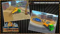 Crane Excavator Driving Sim City Construction 2018 Screen Shot 11