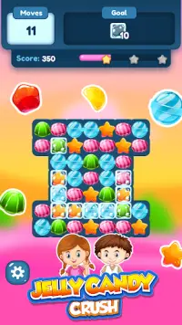 Smash Jelly Candy puzzle game Screen Shot 2