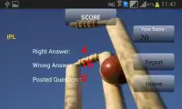 Q - CRICKET in KBC Style Screen Shot 0