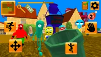 Plankton Gang Secret. Sponge's Neighbor Escape 3D Screen Shot 2