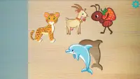 Baby Puzzles Animals for Kids Screen Shot 0