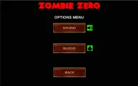 Zombie Zero Screen Shot 3