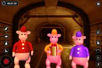 Scary Piggy Games-Piggy Granny Screen Shot 1