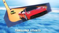 Ultimate Car Stunt 3D: Extreme City GT ပြိုင်ပွဲသည Screen Shot 1