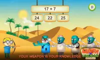 Math vs Undead: 数学ゲーム Screen Shot 8