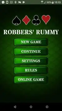 Robbers' Rummy Screen Shot 0