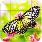 Tile Puzzle Butterflies