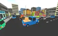 Pixel Cargo Car Speed Parking Screen Shot 0