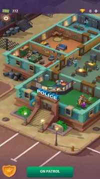 Police Station Cop Inc: Tycoon Screen Shot 1