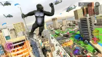 Juegos de king kong: Gorilas vs Dinosaurios Screen Shot 6