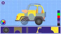 Conception de voiture de briques: simulateur d'a Screen Shot 0
