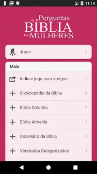 Perguntas da Bíblia Para Mulheres Screen Shot 0