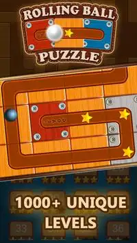 puzzle di slide blocco magico palla Screen Shot 0