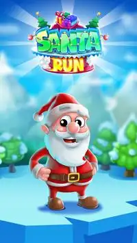 Xmas Santa Run Christmas Games Screen Shot 0