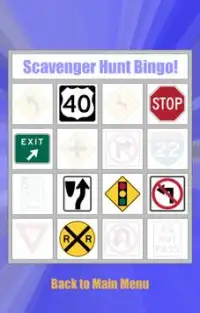 Scavenger Hunt Bingo! Screen Shot 7