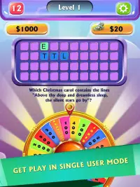 Wheel of Word - Fortune Game Screen Shot 7