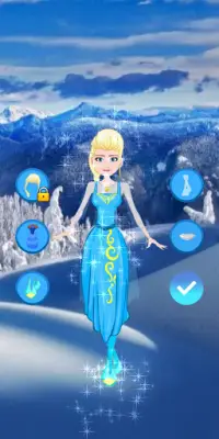 Frozen Princess Dress Up Screen Shot 2