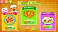 Baking Pizza - Game Memasak Screen Shot 0