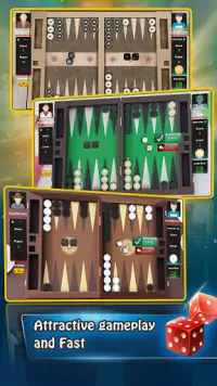 Backgammon (Nard 64™) - Board Game Screen Shot 3