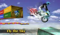 Impossible Track Bike Stunt Race : Cloud Driving Screen Shot 13