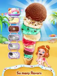 Summer Frozen Ice Cream Maker - Icy Desserts Food Screen Shot 1