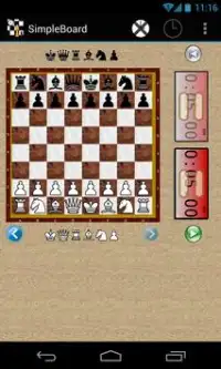 Simple chess board Screen Shot 1