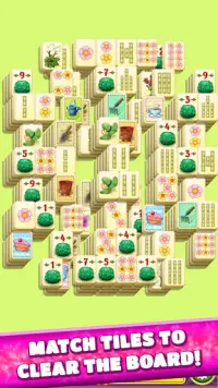 Mahjong Spring Flower Garden Screen Shot 0