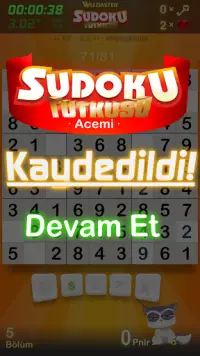 Sudoku Tutkusu - Türkiye Screen Shot 5