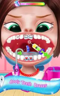 Crazy Dentist Doctor Free Fun Games Screen Shot 13