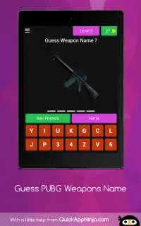 Guess PUBG Weapons Name Screen Shot 5