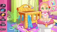 My Baby Doll House Play – Cleaning Screen Shot 2