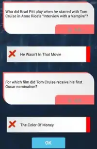 Tom Cruise Quiz Screen Shot 4