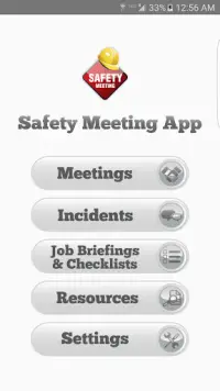 Safety Meeting App Screen Shot 0