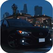 Drift Racing Mazda 6 Simulator Game