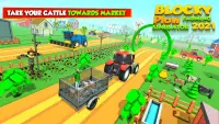 Farming Tractor Sim Game 2023 Screen Shot 3