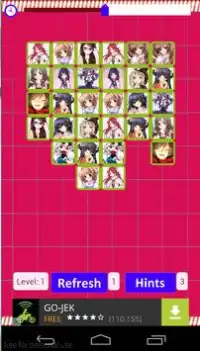 Anime Girls Matching Games Screen Shot 6