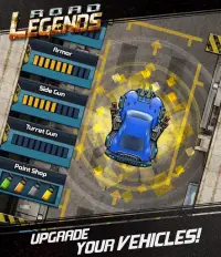 Road Legends - Car Racing Shooting Games For Free Screen Shot 8
