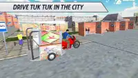 Tuk Tuk City Auto Rickshaw Driver Screen Shot 1