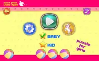 Puzzle games for Girls kids: princess and unicorns Screen Shot 10